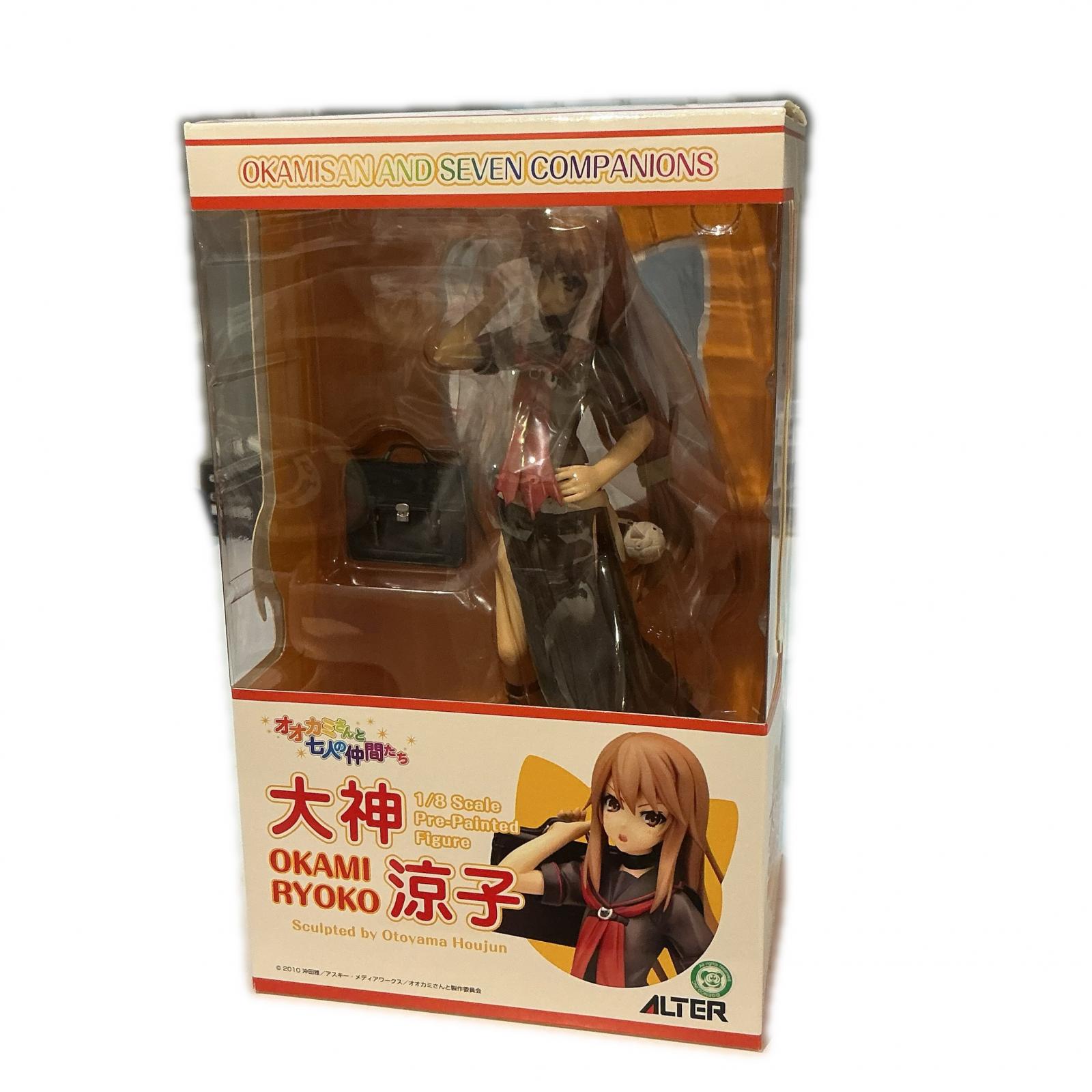 オオカミさんと七人の仲間たち オオカミさんと七人の仲間たち フィギュア 大神 涼子 1/8スケール【中古】