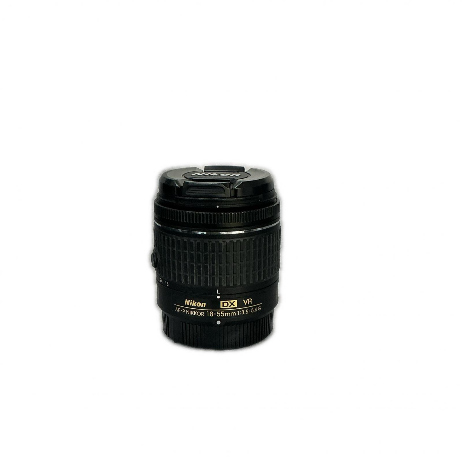 Rakuten - AF-P DX NIKKOR 18-55mm f3.5-5.6 G VR ブラック【中古】