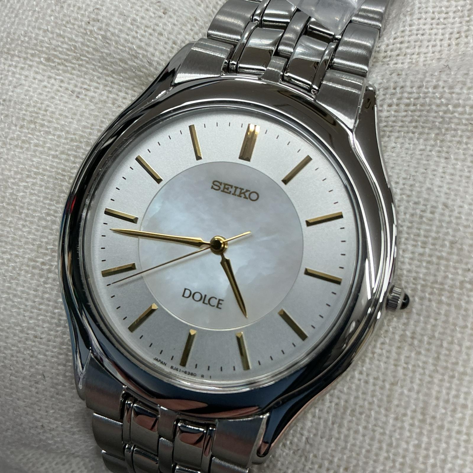 楽天市場】セイコー ドルチェ 中古（文字盤カラーシルバー）（メンズ