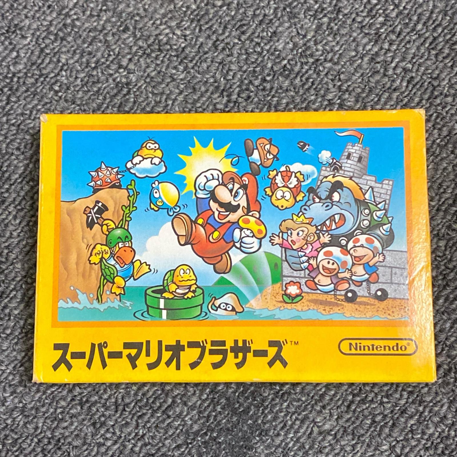 Nintendo　FCソフト　スーパーマリオブラザーズ【中古】