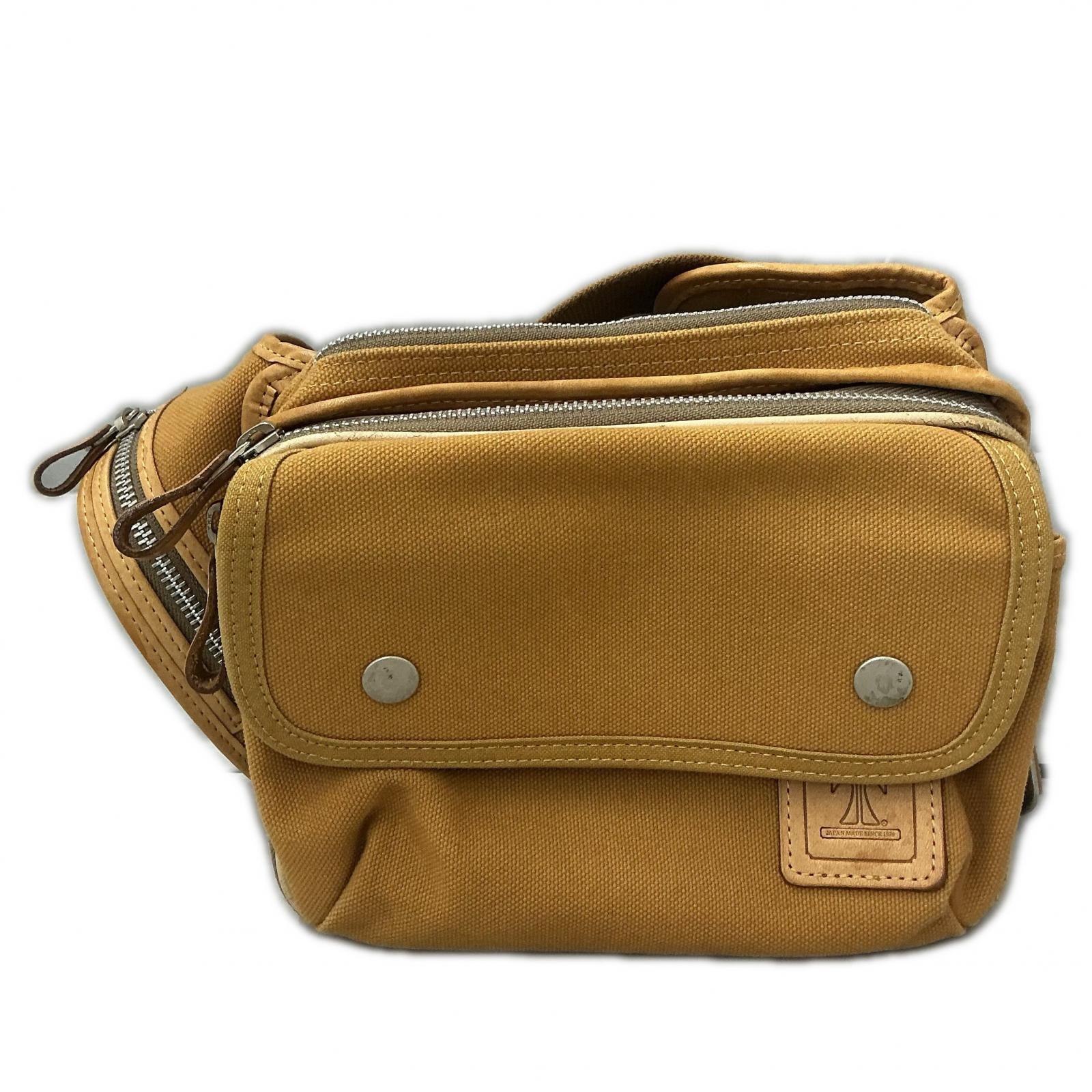 メンズ バッグ オレンジ【中古】