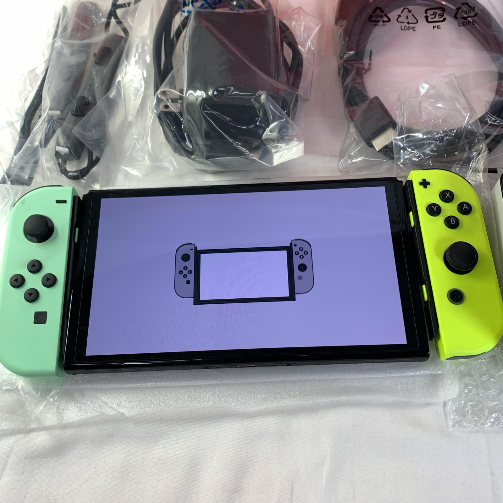 ワットマン楽天市場店の任天堂 Nintendo Switch　有機ELモデル　本体 HEG-001【中古】｜アングル2