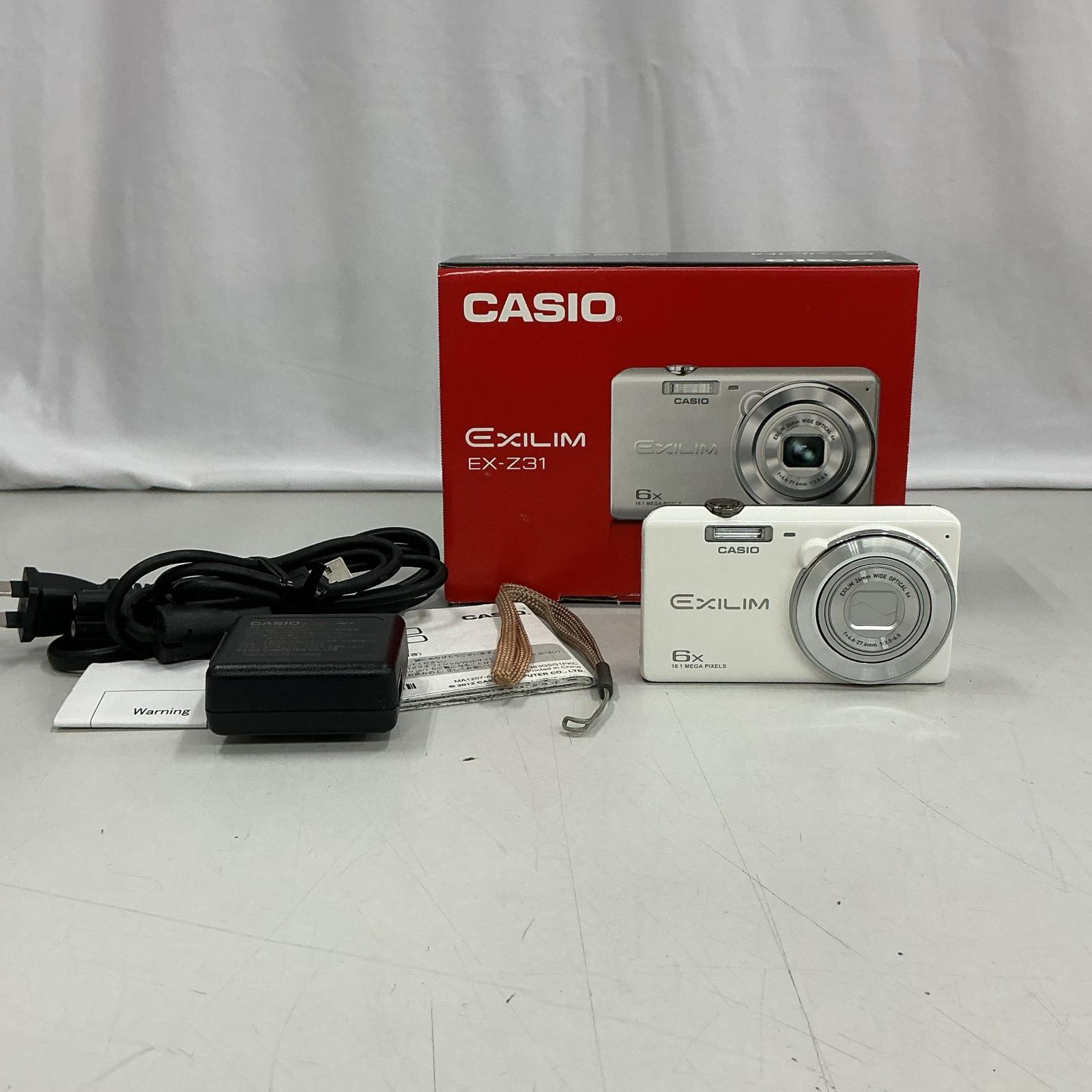 【全品ポイント10倍！要エントリー】【期間限定セール】CASIO デジタルカメラ EX−Z31【中古】