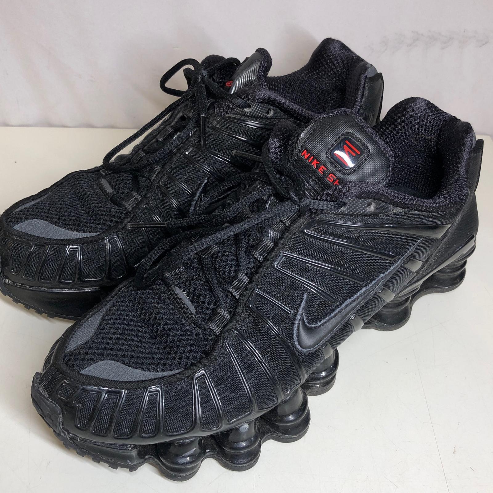 ナイキ NIKE WMNS SHOX TL 24cm AR3566-002 黒