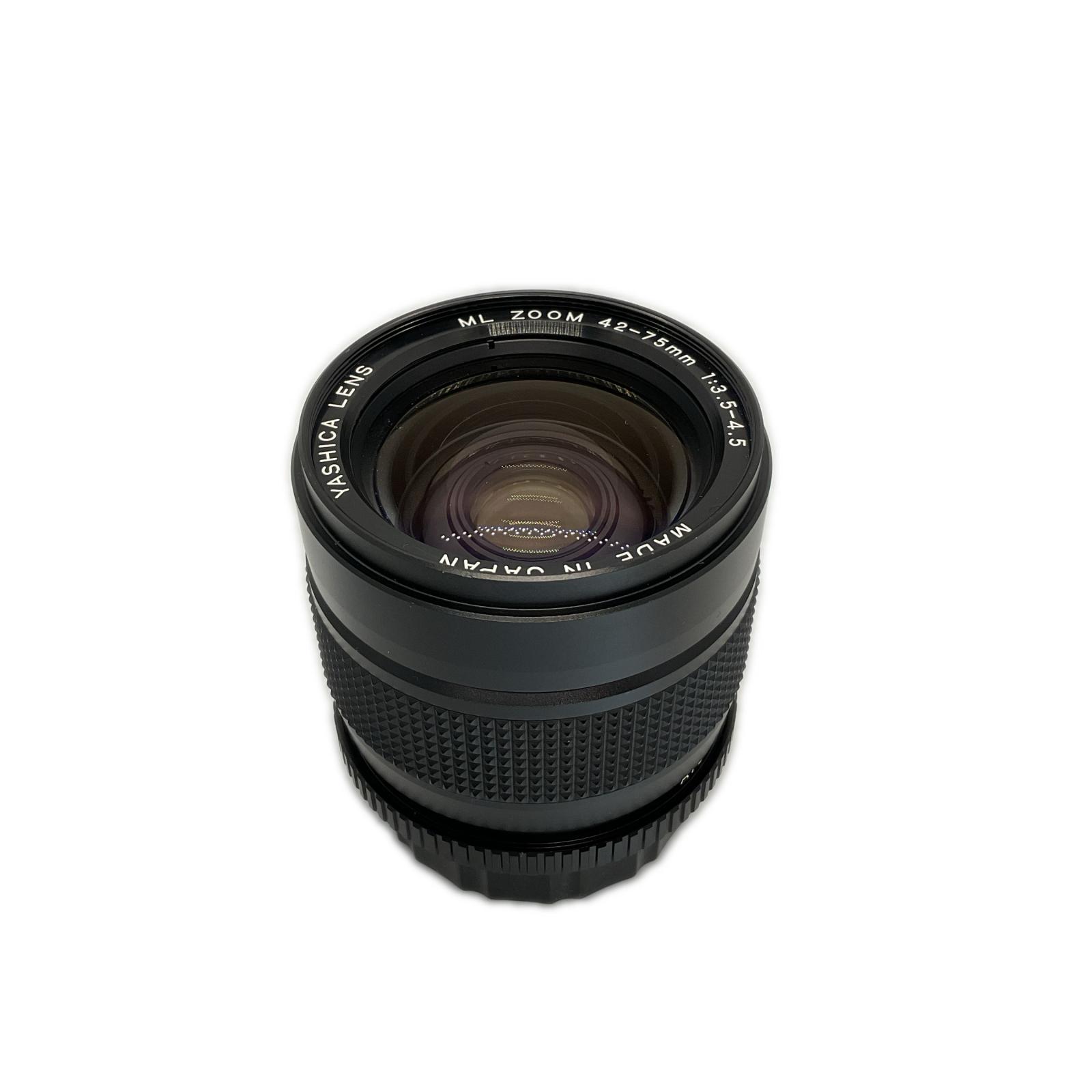 【全品ポイント10倍！要エントリー】【期間限定セール】交換レンズ YASHICA ML 42-75mm f3.5-4.5【中古】