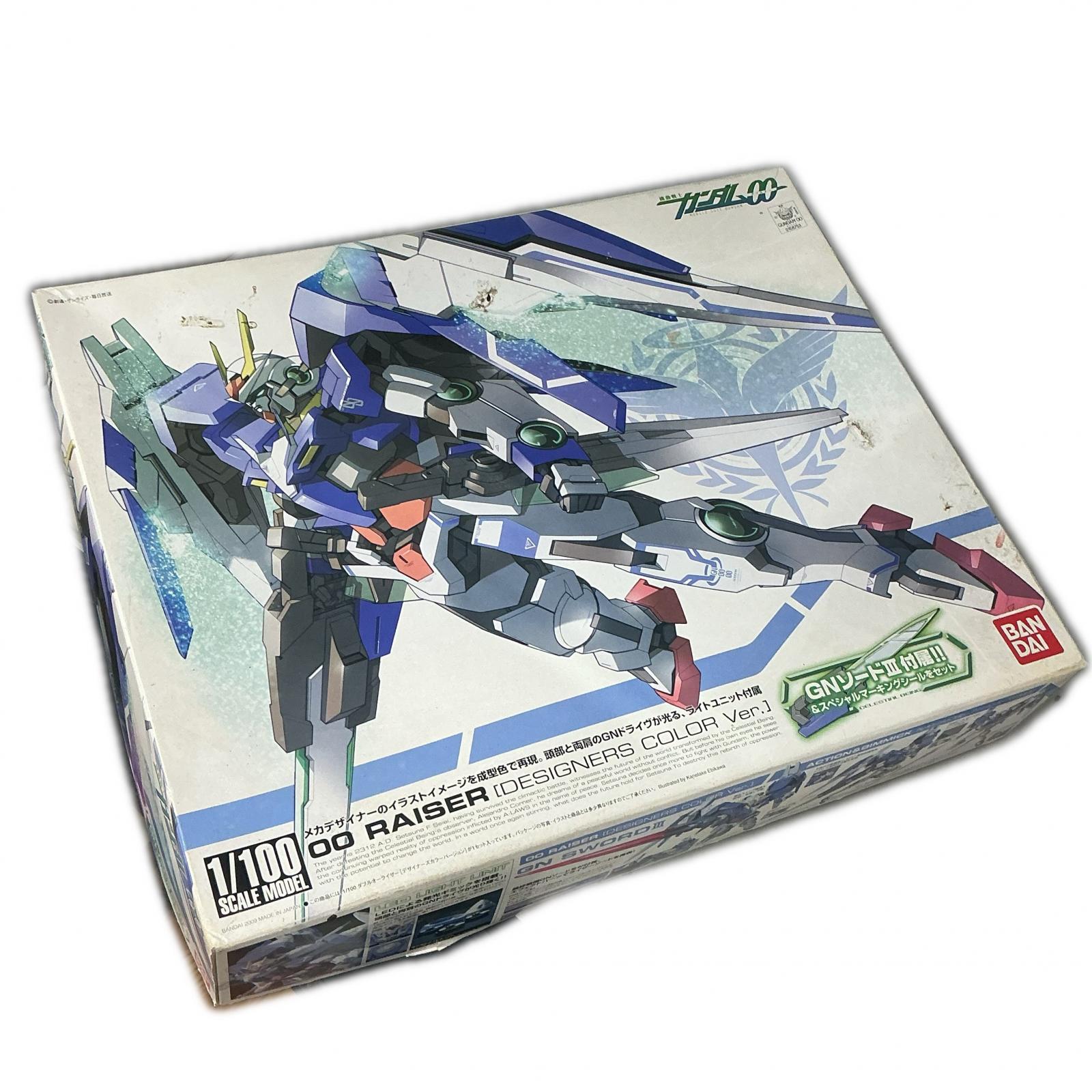 バンダイ ガンダムダブルオー ダブルオーライザー プラモデル 1/100 デザイナーズカラーver.【中古】