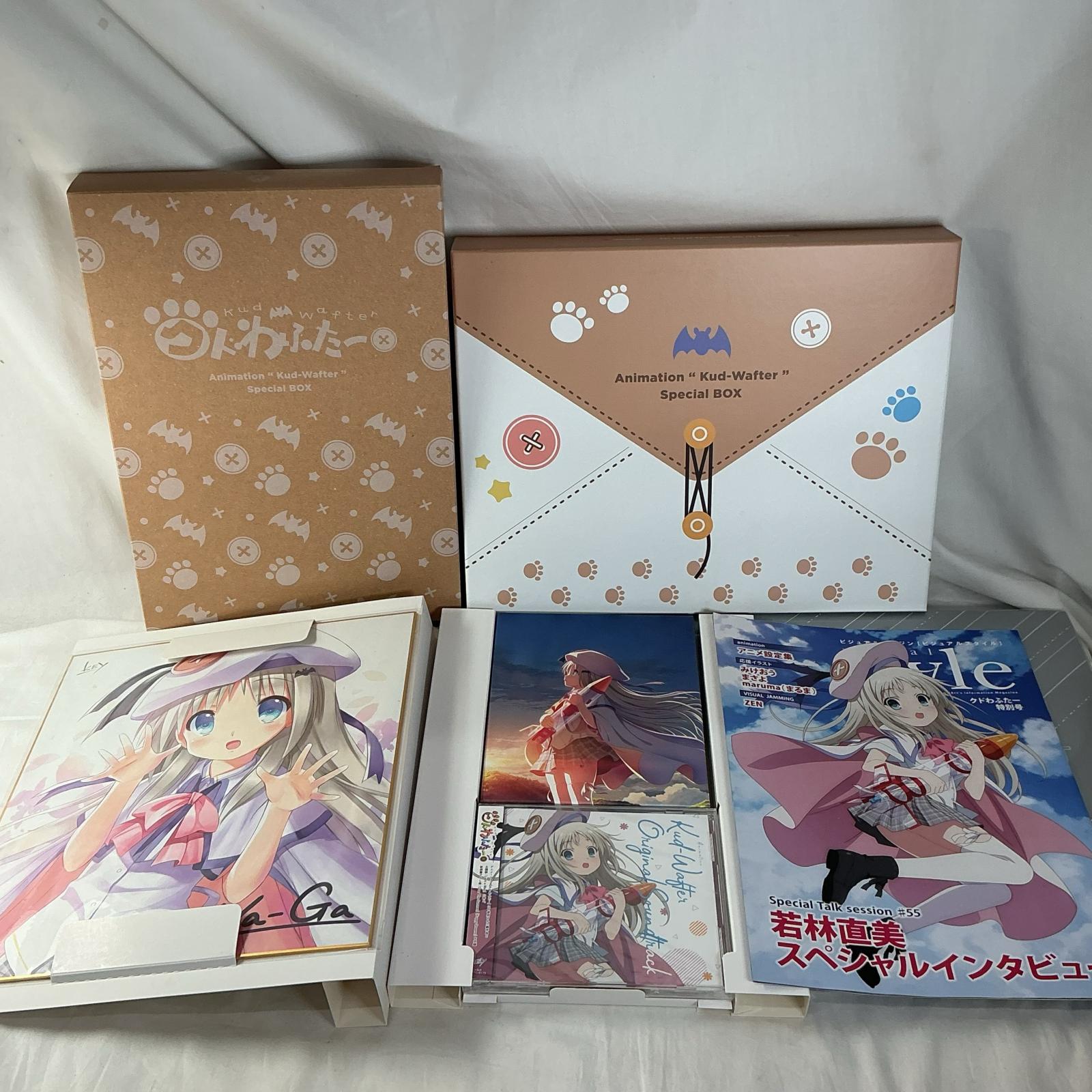Key クドわふたー Animation """"Kud-Wafter"""" Special BOX クラウドファンディング Gコース Blu-ray Special BOX【中古】