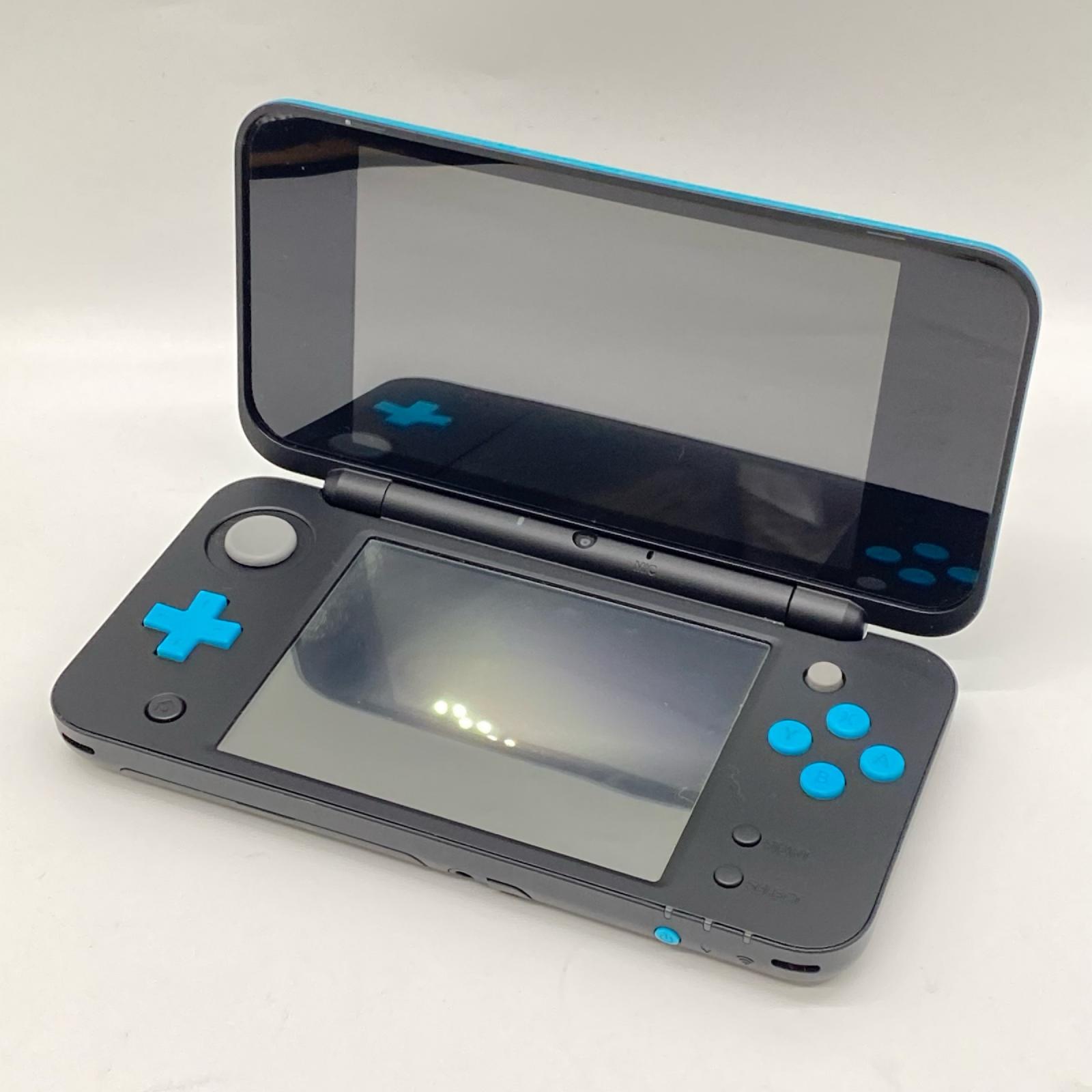 楽天市場】new ニンテンドー2ds ll ブラック ターコイズの通販