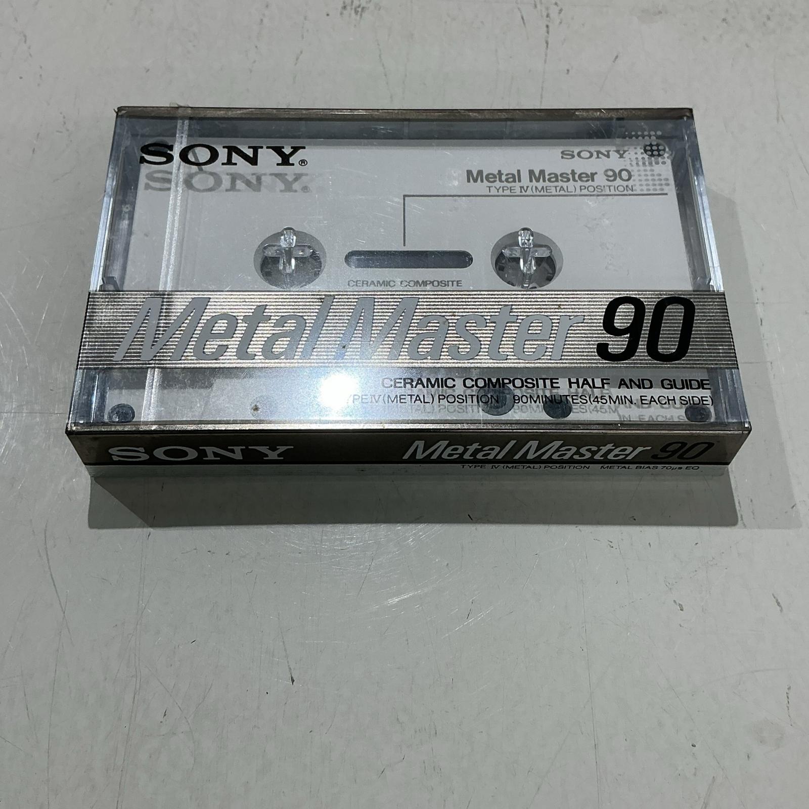 【未使用】 カセット SONY Metal Master 90【中古】