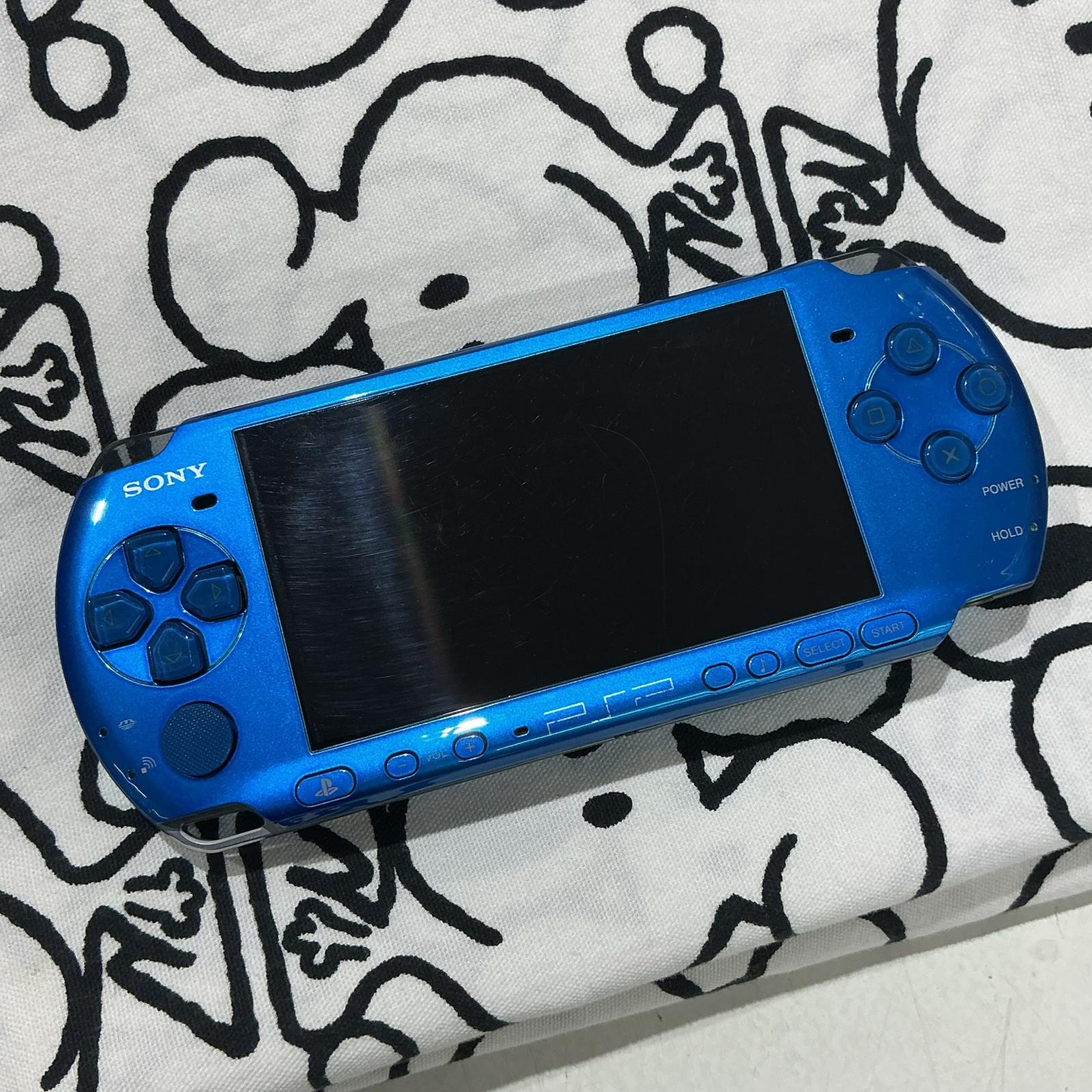 楽天市場】psp プレイステーション・ポータブル バイブラント・ブルー