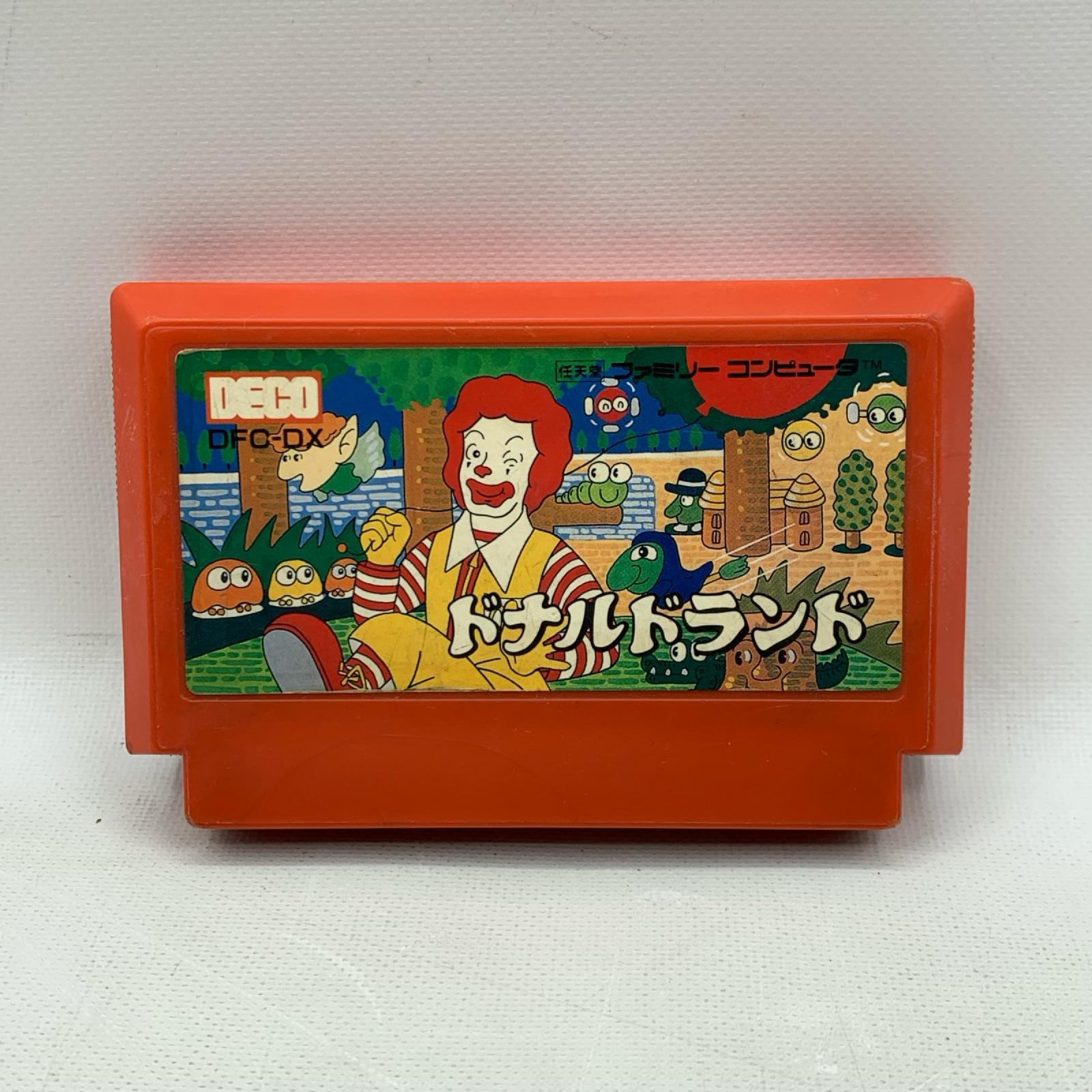 【期間限定セール】ファミコンソフト ドナルドランド【中古】