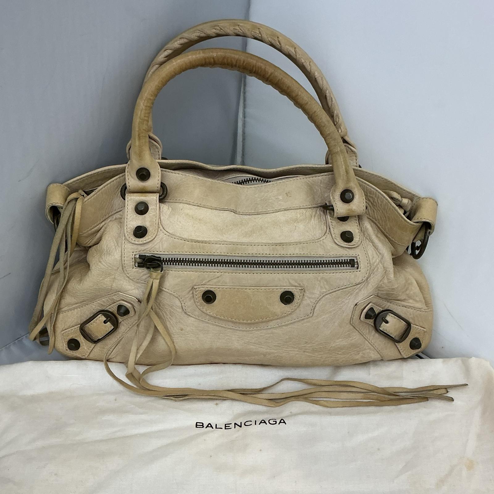 【難あり】BALENCIAGA ザ ファースト 2WAYバッグ【中古】