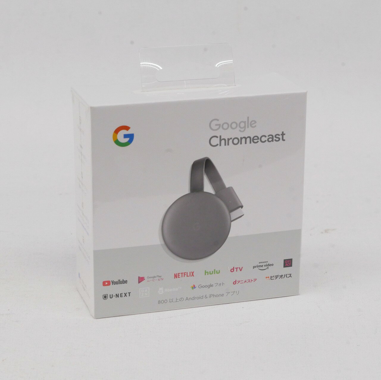 楽天市場】google chromecast 第三世代 2k対応 チャコール ga00439-jp