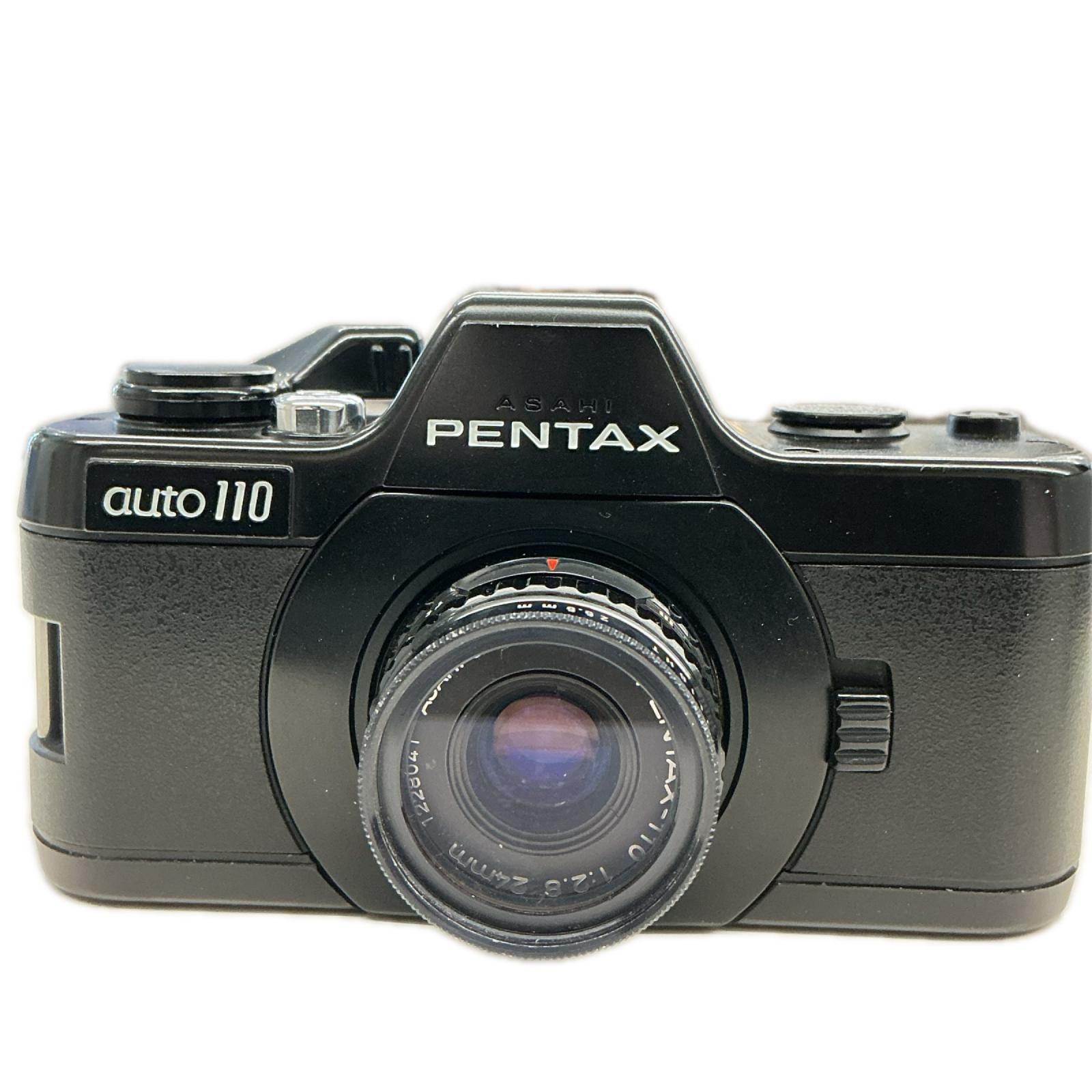 【希少セット】PENTAX auto110 ワインダー・レンズ3本付【作例あり】 楽天市場】pentax110の通販