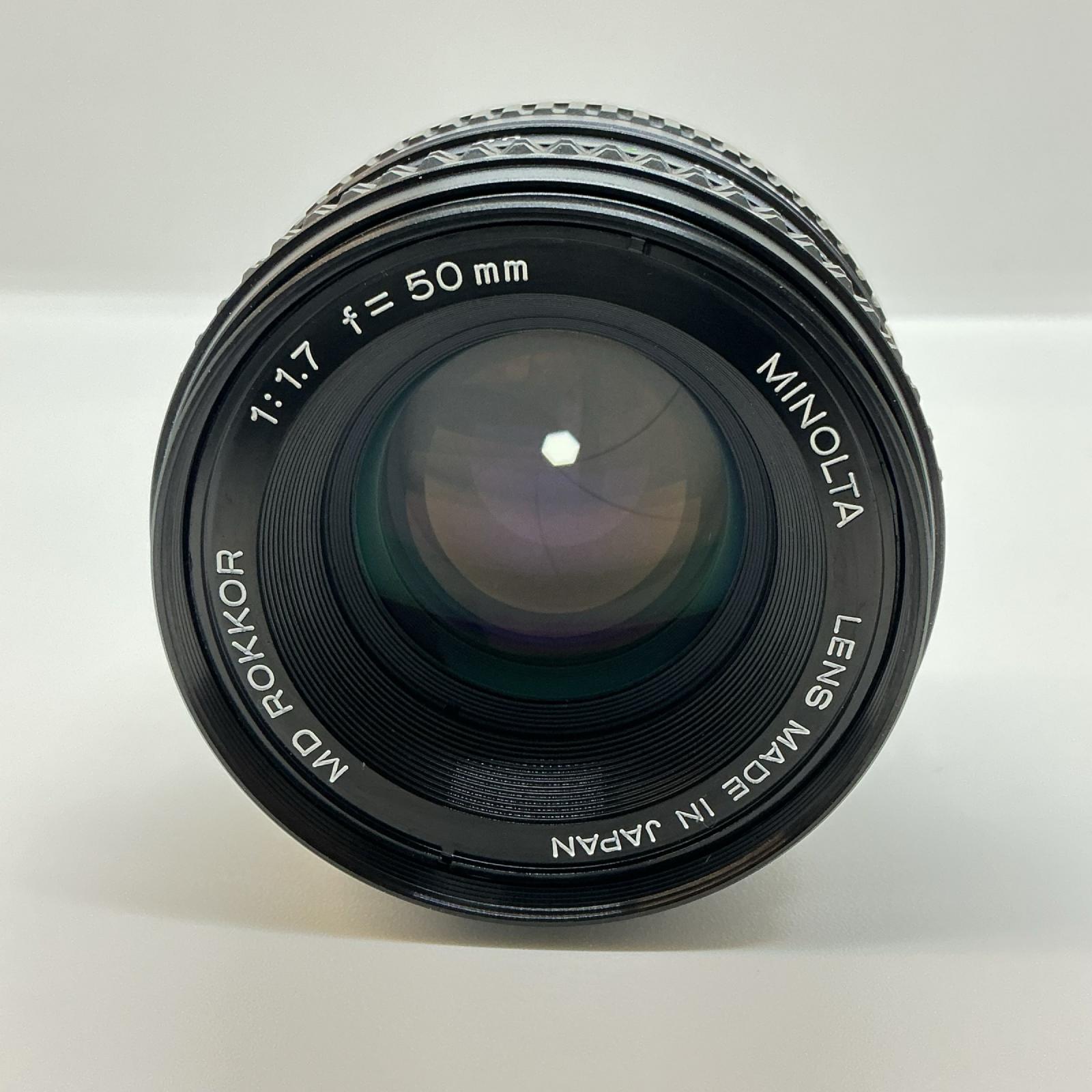 希少・ブラック｜ミノルタ SR101 ＋ MD ROKKOR 50mm F1.7 楽天市場】minolta md rokkor 50mm f1 7の通販