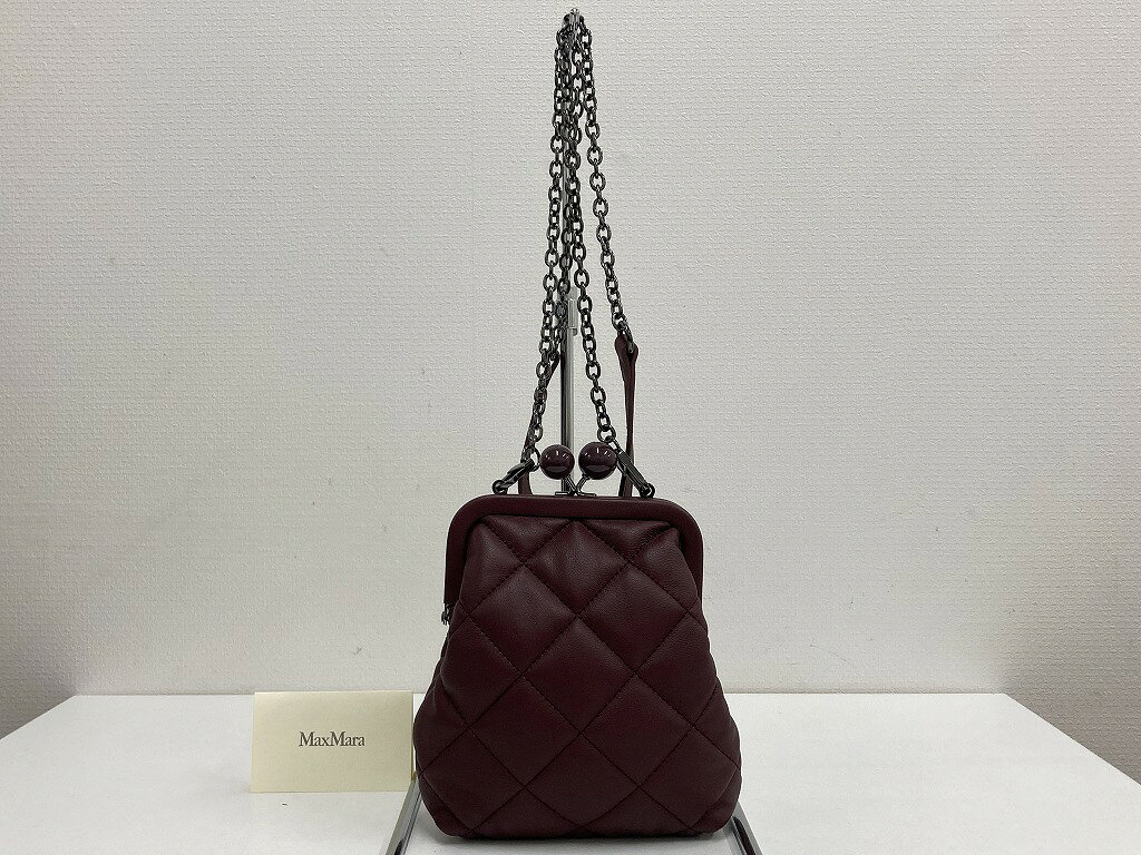 美品 MAXMARA がま口 ハンドバッグ ターンロック レザーショルダーバッグ 楽天市場】マックスマーラ がま口の通販