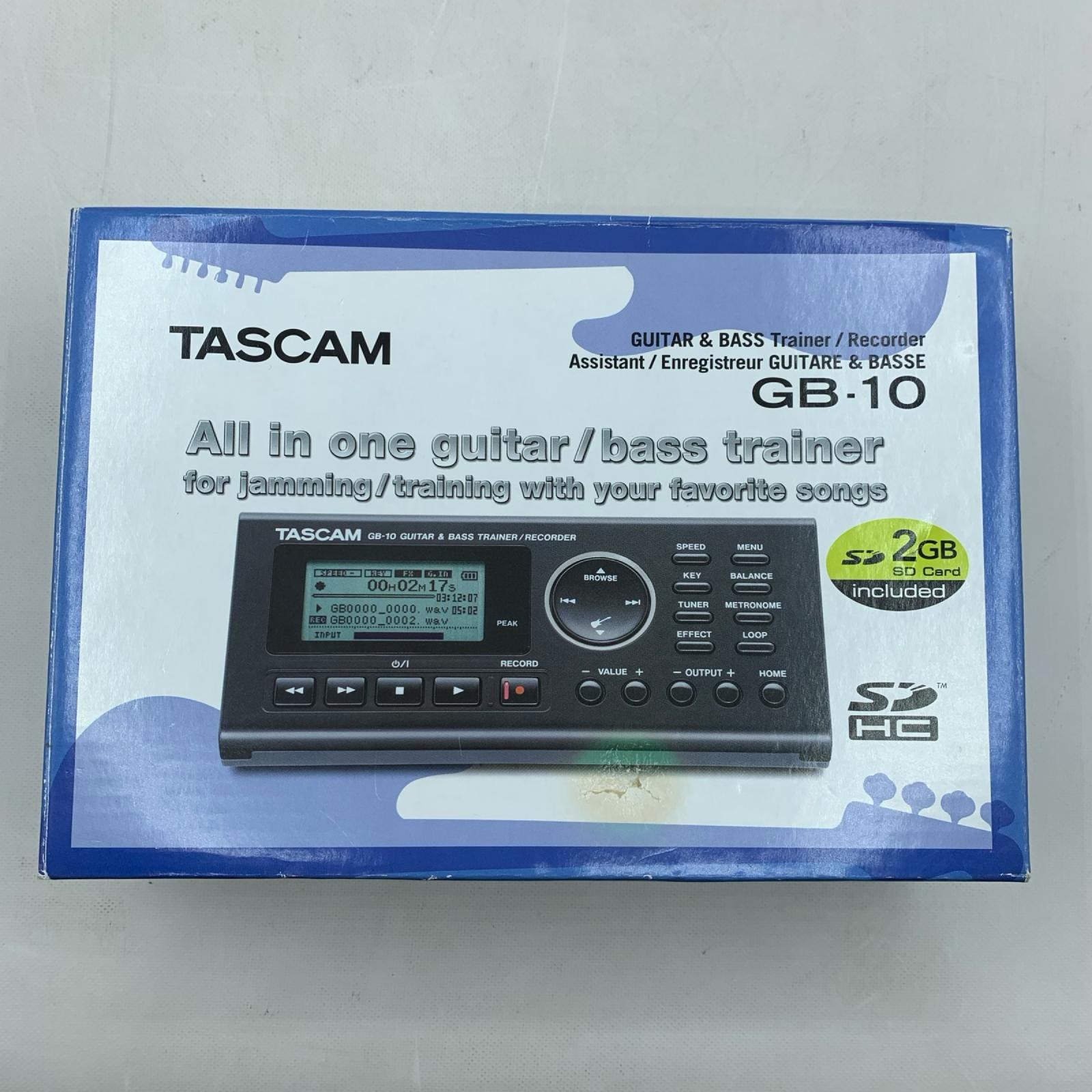 楽天市場】tascam gb-10の通販