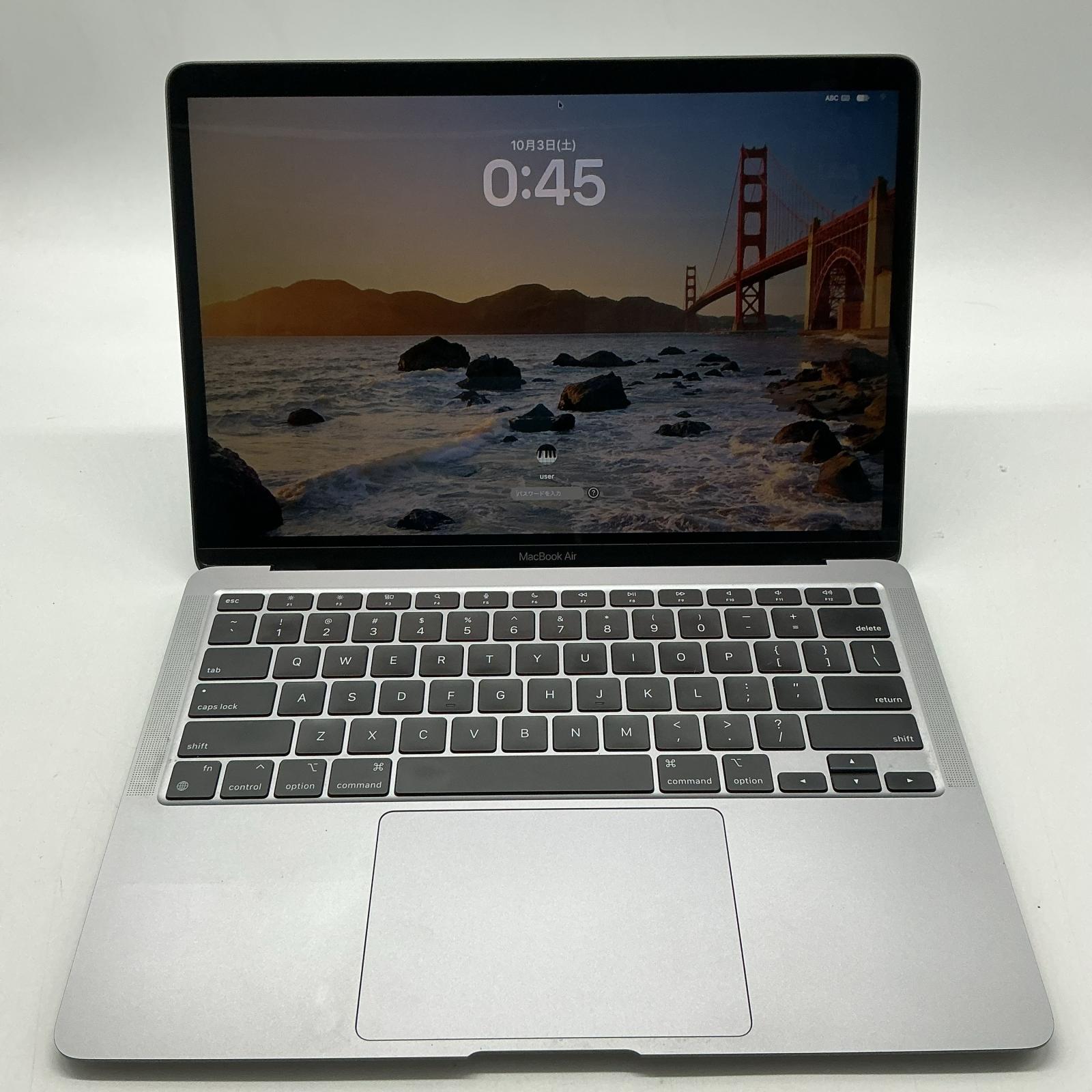 楽天市場】シルバー mac book air m1チップの通販