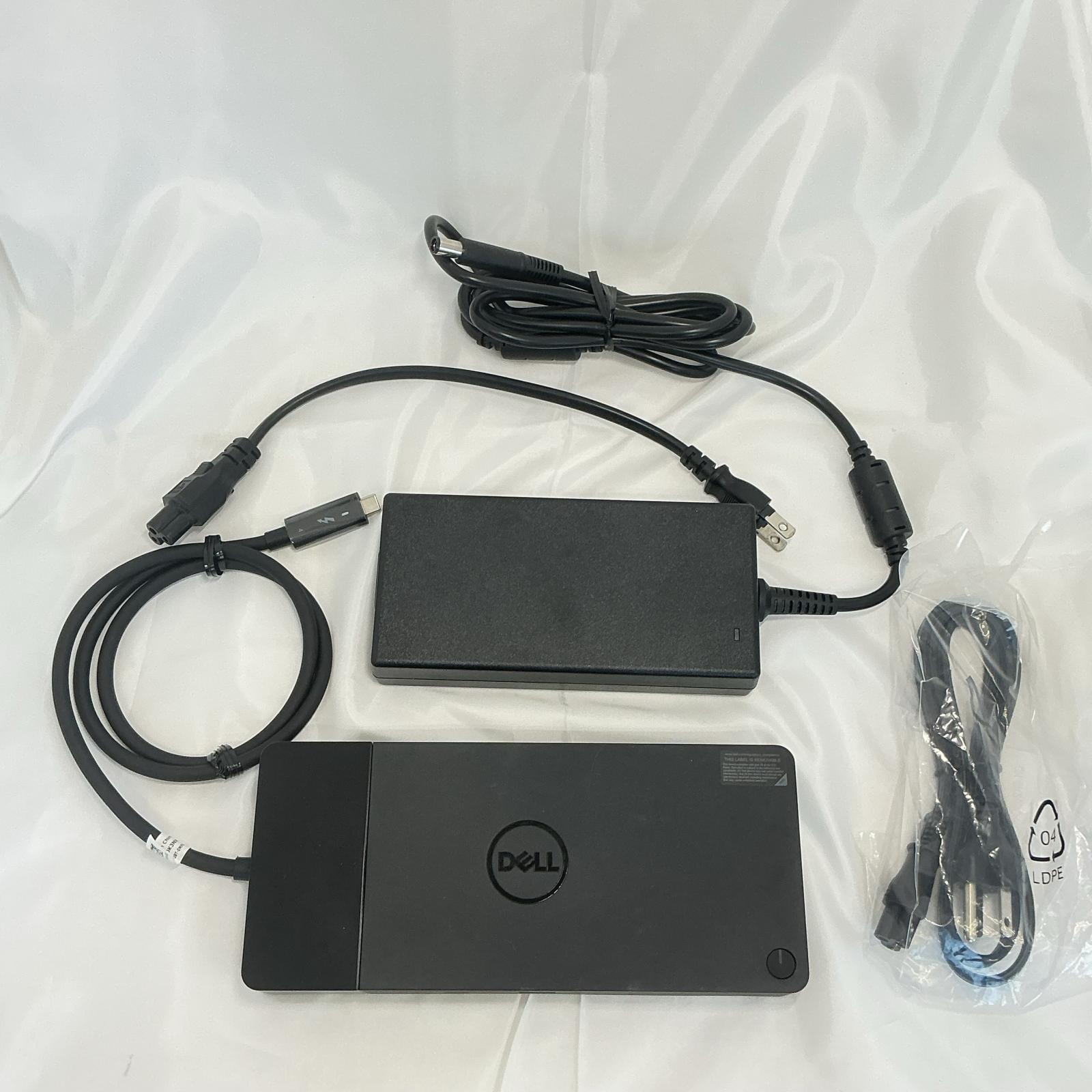 【動作確認済】Dell WD22TB4 Thunderbolt 4 ドッキングステーション 180W AC付属 デル PC周辺機器 【中古】