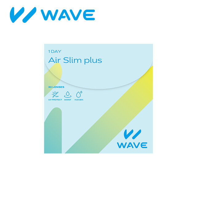 コンタクトレンズ ワンデー コンタクト WAVEワンデー エアスリム plus 1day 1日使い捨て WAVE ウェイブ ヴィッセル神戸オフィシャルコンタクト