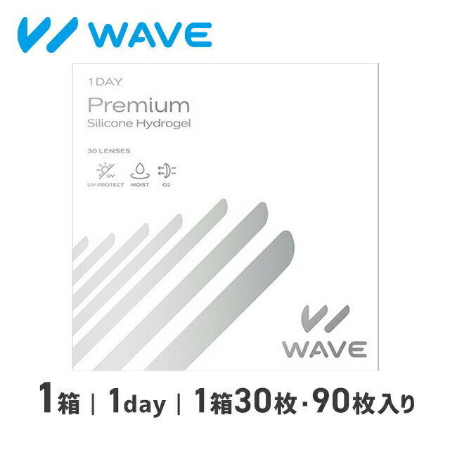 WAVEワンデー プレミアム （ WAVEワンデー ウェイブワンデー コンタクトレンズ ワンデー 1日使い捨て）