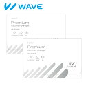 シリコーンハイドロゲル WAVEワンデー プレミアム 90枚入り ×2箱セット 送料無料（コンタクト コンタクトレンズ ワンデー シリコーン 高酸素透過率 ）ヴィッセル神戸オフィシャルコンタクト