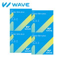 WAVEワンデー ウォータースリム plus 30枚入り ×4箱セット 送料無料 （ WAVEワンデー ウェイブワンデー コンタクトレンズ ワンデー 1日使い捨て）