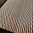WAVEPANEL ズッキーニ 1000mm×150mm×15mm 無塗装品 杉材 本実 羽目板 ウッドパネル スプーンカット なぐり加工 壁材 天井材 腰壁材...