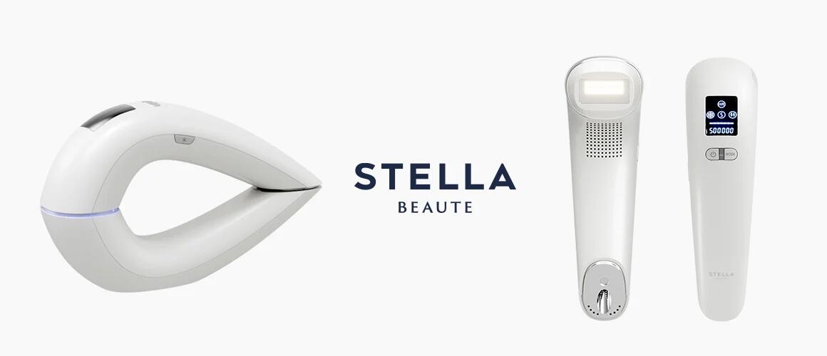 STELLA　BEAUTE　IPL＆LED光美容器　ホワイトとグレーから選べる