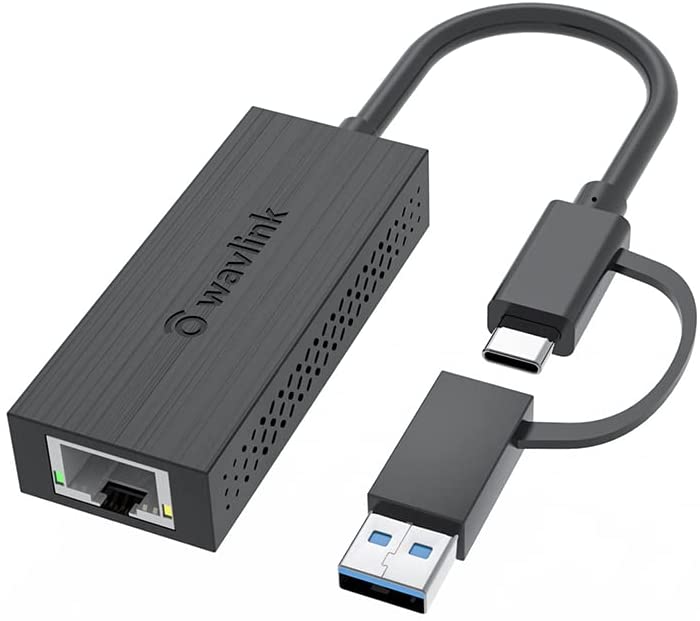 【USB-C 2.5G有線LANアダプター】WAVLINK USB-C 2.5G有線LANアダプターは最大2500Mbpsまでの高速データ通信に対応し、USB 2.0、USB 1.1およびその他のデバイスとの下位互換性があります。よりもっと安全性及び信頼性の高いWi-Fi接続可能、超高速ネットワークスピードで音楽、映画、写真アルバムなどの大容量ファイルにアクセス可能です。【コンパクト&高耐久性】小型軽量デザインで、ポケットに置いても負担になりませんから、持ち運びが便利です。内蔵ヒートシンクは長時間の作業による熱暴走を防いで、放熱効果をより一層向上します。挿抜を繰り返すことで製品が壊す悩みがありません。【USB-C USB-A 2-in-1】WAVLINK USB-C 有線LANアダプターは、USB-C、USB-Aおよびギガビットイーサネットポートの3種類の端子があります。USBポート少ない、LANポートないなどの問題は、このUSB-C 有線LANアダプターで簡単に解決できます。【対応システム】【プラグとプレイ&ドライバー不要】Windows 10とその以降、Mac OS 10.14.3をその以降、Linuxとその以降、Chrome OSシステムはドライバ不要、挿すだけで認識できます。注：Windows7/8は附属のドライバーCDよりドライバーをダウンロード必要があります。【パッケージ内容＆品質保証】1xWAVLINK USB-C 有線LANアダプター；1xドライバーCD；1xWAVLINKカード；1xマニュアル、12ヶ月保証。