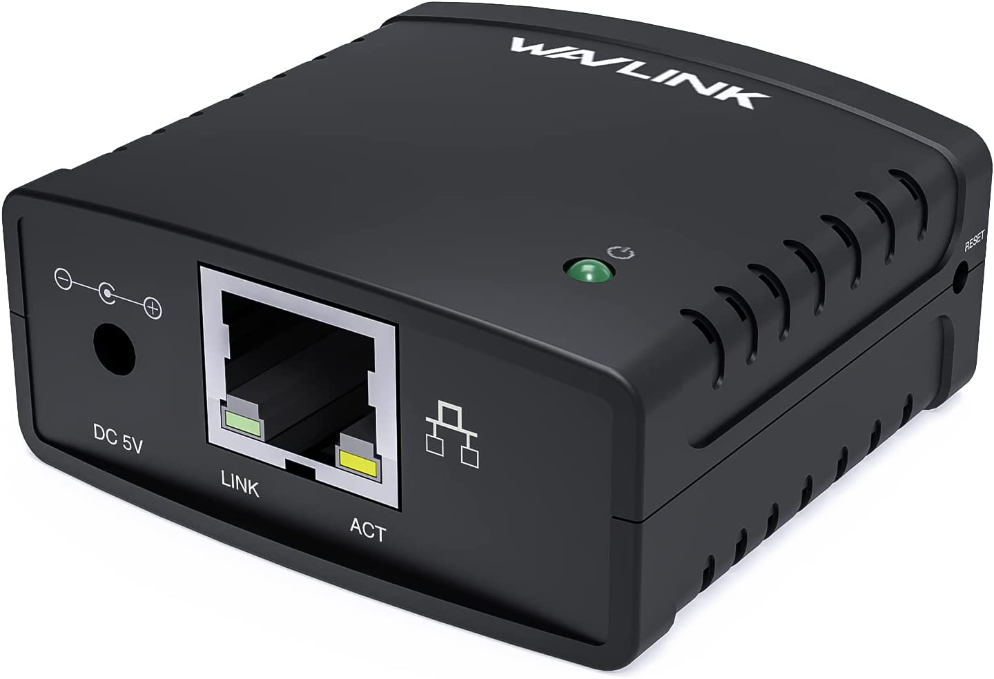 WAVLINK USB プリンタ サーバー 10/100Mbpsネットワーク ネットワークで共有 USB多機能プリンター MFP サーバー