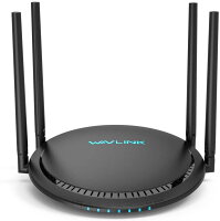 「国内配送」クーポンあり！WAVLINK WiFi 無線LAN ルーター 11ac対応 AC1200 867+300Mbps ギガビット　デュアルバンド パスワード不要?タッチで接続超簡単