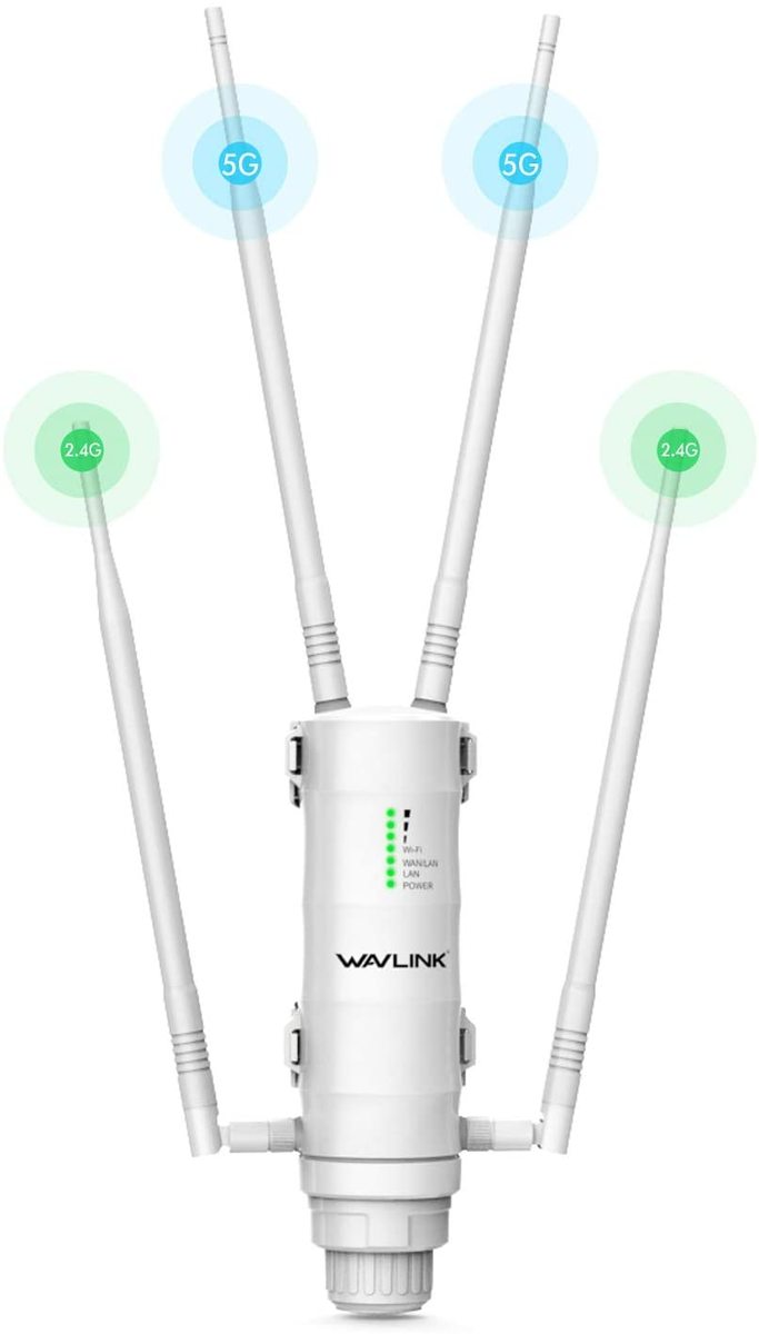 ֹWAVLINK WiFi ̵LAN Ѵ  ݥ AP 11acб ǥ奢Х 300+867Mbps ƥ ɿ PoE ԡ/AP/롼/WISP 4ĤΥ⡼ɥݡ