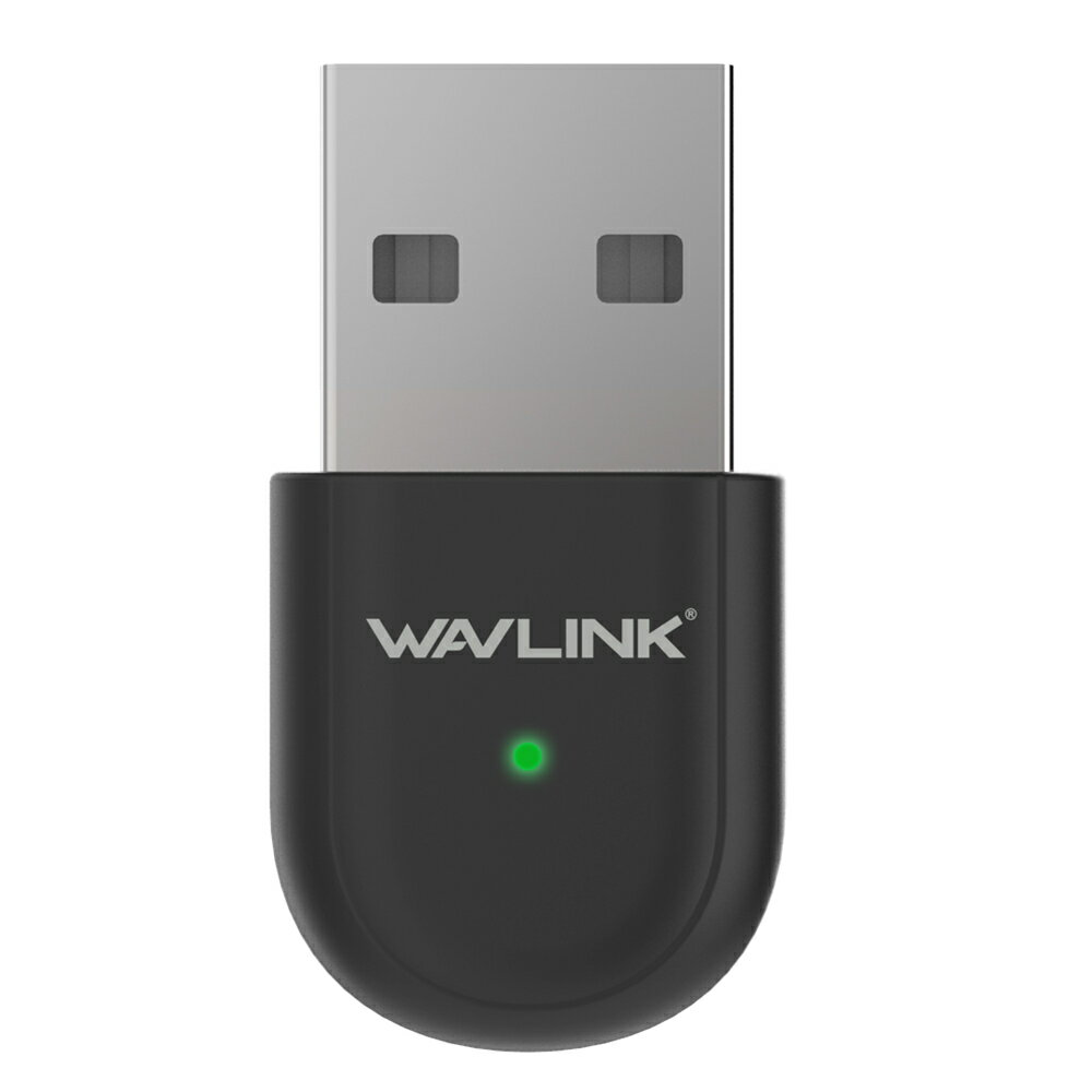 WAVLINK USB WiFiアダプター ラップトップ/デスクトップコンピューター用ワイヤレスネットワークアダプター デュアルバンド2.4GHz / 5GHz 433Mbps 802.11 ac / a / b / g / n Windows 10/8/7 / Vista / XP / 2000用ワイヤレスアダプター