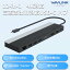 【専門企業】WAVLINK 12-in-1USB-C ハブ|マルチディスプレイ対応|最大4K出力・100W給電対応|HDMI/DP..