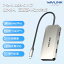 【Macも対応】WAVLINK USB-Cハブ 最大4Kトリプルディスプレイ対応、7-in-1 ドッキングステーション 最..