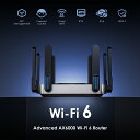 20%OFF+最大100%ポイントバック【業界トップの信頼性】WAVLINK デュアルバンド無線ルーター 6000Mbps、5GHz・2.4GHz、Wi-Fi 6 ギガビットルーター、8×5dBiアンテナ搭載、MU-MIMO・ビームフォーミング対応、2500Mbps WAN/LAN、ルーター/AP/中継器モード対応(2)