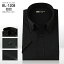 半袖ワイシャツ 半袖 メンズ ブラック ワイシャツ 黒ドビー ヘリンボーン ボタンダウン S～4L BL-1208