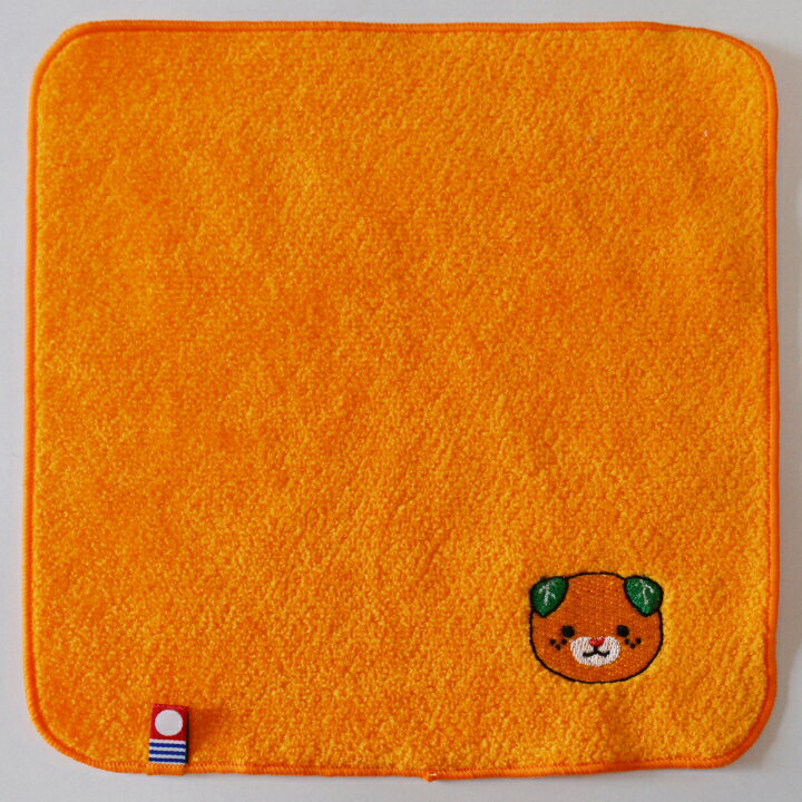 みきゃん タオル ハンカチ 抗菌 防臭 除電 今治タオル 日本製 ミューファン 銀 愛媛県 イメージ キャラクター ゆるきゃら 605018