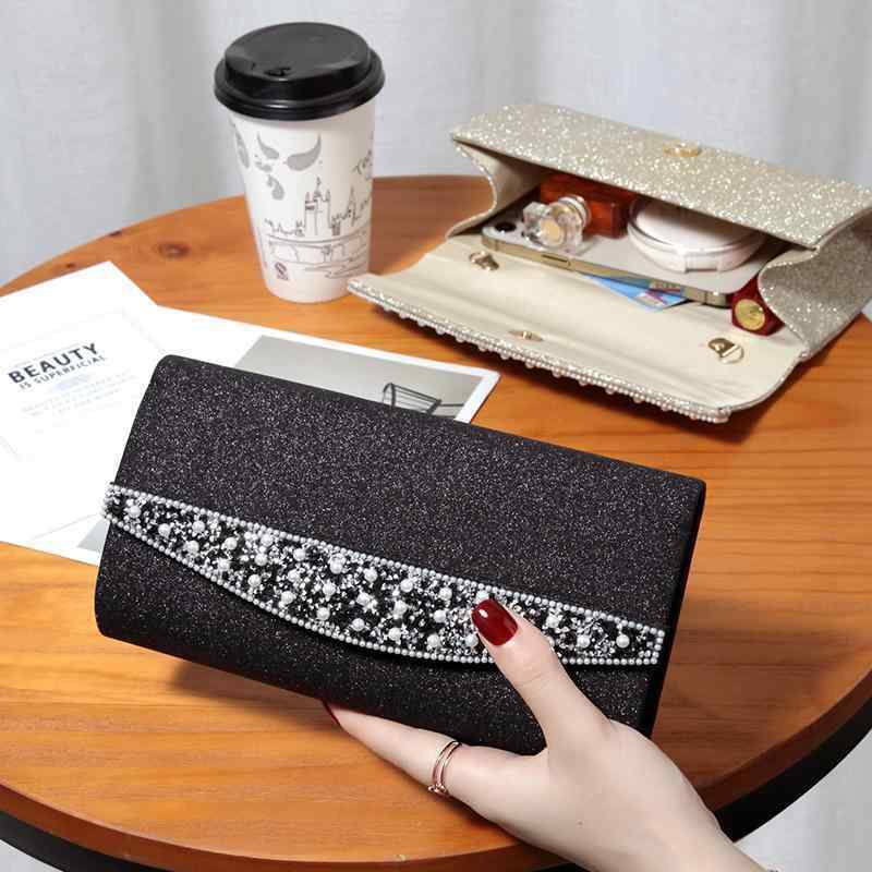 パーティー バッグ 結婚式 レディース おしゃれ シンプル クラッチ ドレス 小さめ ブラック ホワイト ワインレッド