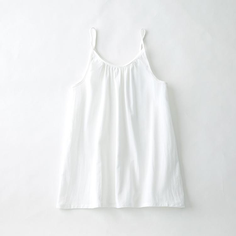 レディース キャミソール 夏用 4 色 スモール スリング ベース 無地 アウター カジュアル