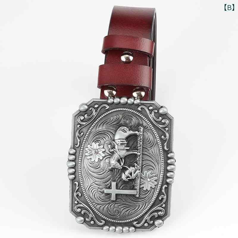 レディース ベルト 幅広4.8cm ワイド ファッションアクセサリー 大きめのスクエアの金属枠バックル 金属ベルト穴 ブラック シングルループ エレガント スタイリッシュ ベーシック 上品 フェミニン