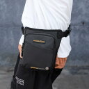 レッグバッグ バイク ウエストポーチ メンズ レディース アウトドア サイクリング スポーツ ランニング カジュアル メッセンジャー ブラック グレー ブルー