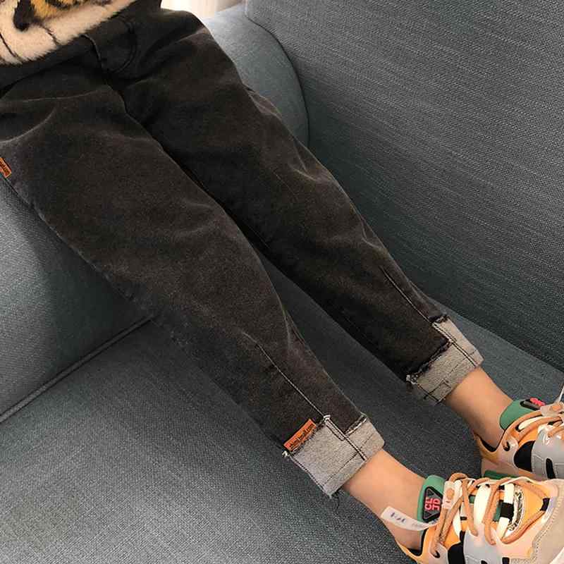 パンツ ズボン ボトムス おしゃれ ファッション ガールズ ジーンズ 春秋 アウトドアウェア 子供 キッズ 女の子 韓国 コットン デニム ロング カジュアル