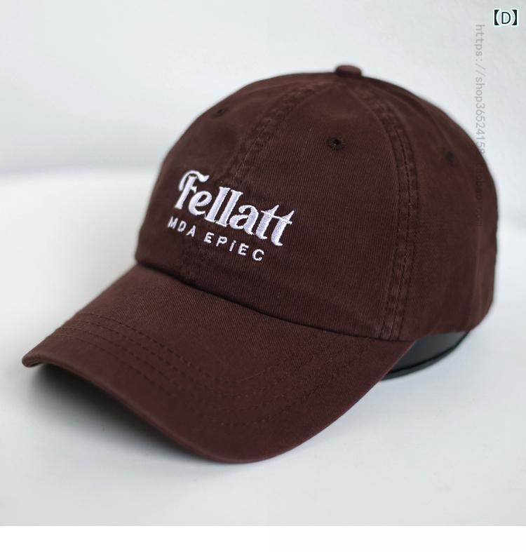 ベースボール キャップ 韓国 ウォッシュド コットン レター 刺繍 メンズ レディース ストリート カジュアル 日よけ 日焼け防止 サンハット ユニセックス 春夏秋