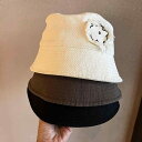 釣り 帽子 イン カジュアル ファッション 小花 刺繍 フィッシャーマン ハット レディース 春夏 カップル バケット ハット バケハ