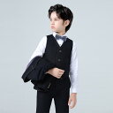 スーツ キッズ 子供用 おしゃれ ファッション ホスト パフォーマンス ドレス フラワーボーイ 英国風 セット 男の子 ボーイズ ブリティッシュ ポリエステル