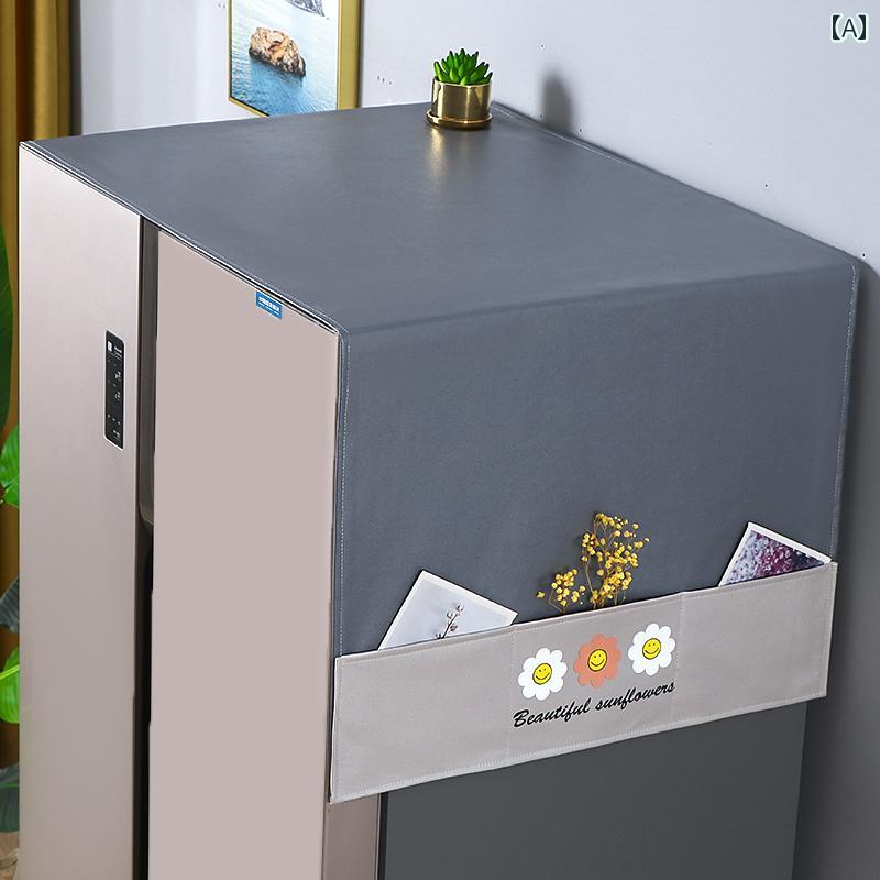 ダストカバー 冷蔵庫 洗濯機 電子レンジ オーブン マルチ カバー 防塵 防汚 防油 家具 家電 インテリア..