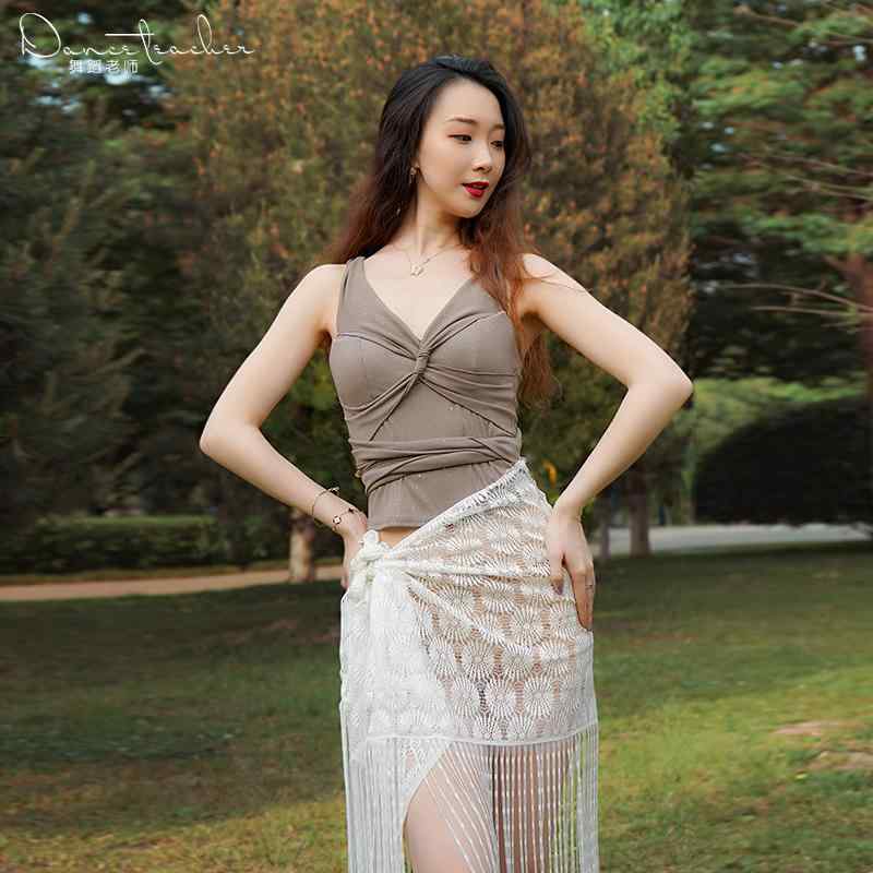 ベリーダンス 衣装 オリエンタル ダンス レディース ダンス ベリーダンス レース 練習着 セット 春夏 練習 オリエンタルダンス セクシー タッセル ヒップ ...