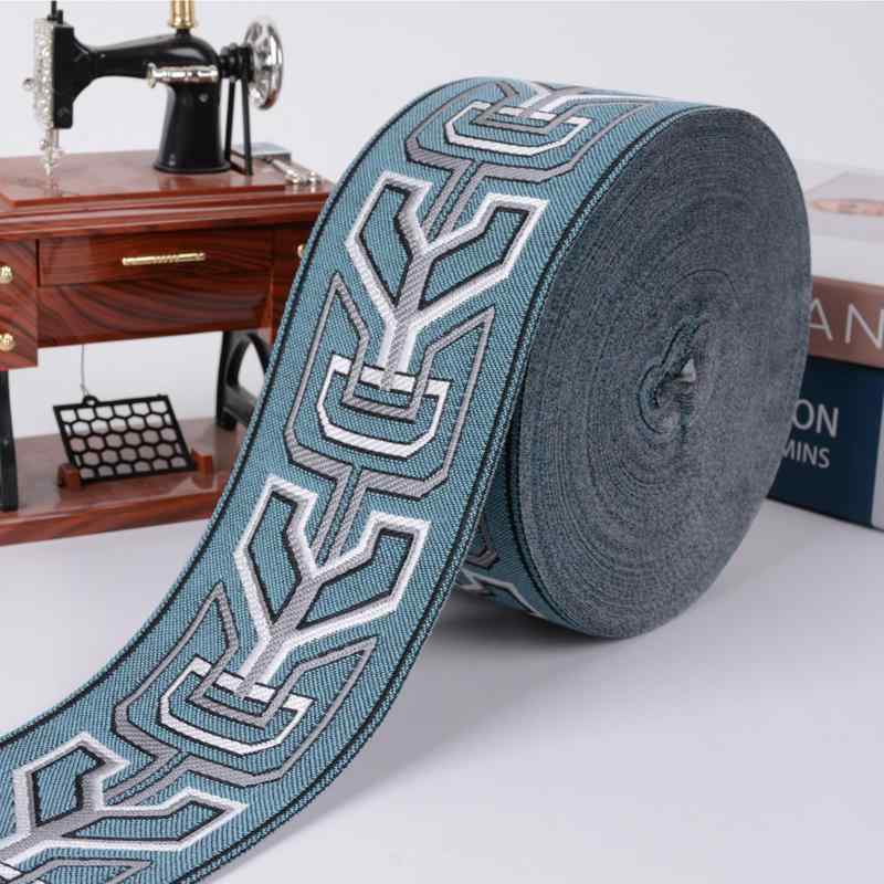 カーテン レース 幅 8センチメートル ジャカード テーブル クロス スプライシング 枕 アクセサリー ソ..